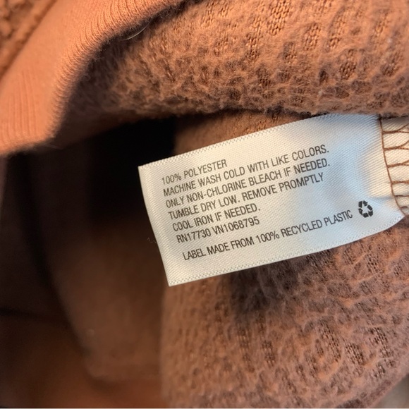 A New Day Cozy Teddy Bear Sherpa Crewneck Sweater, size S - Picture 6 of 8